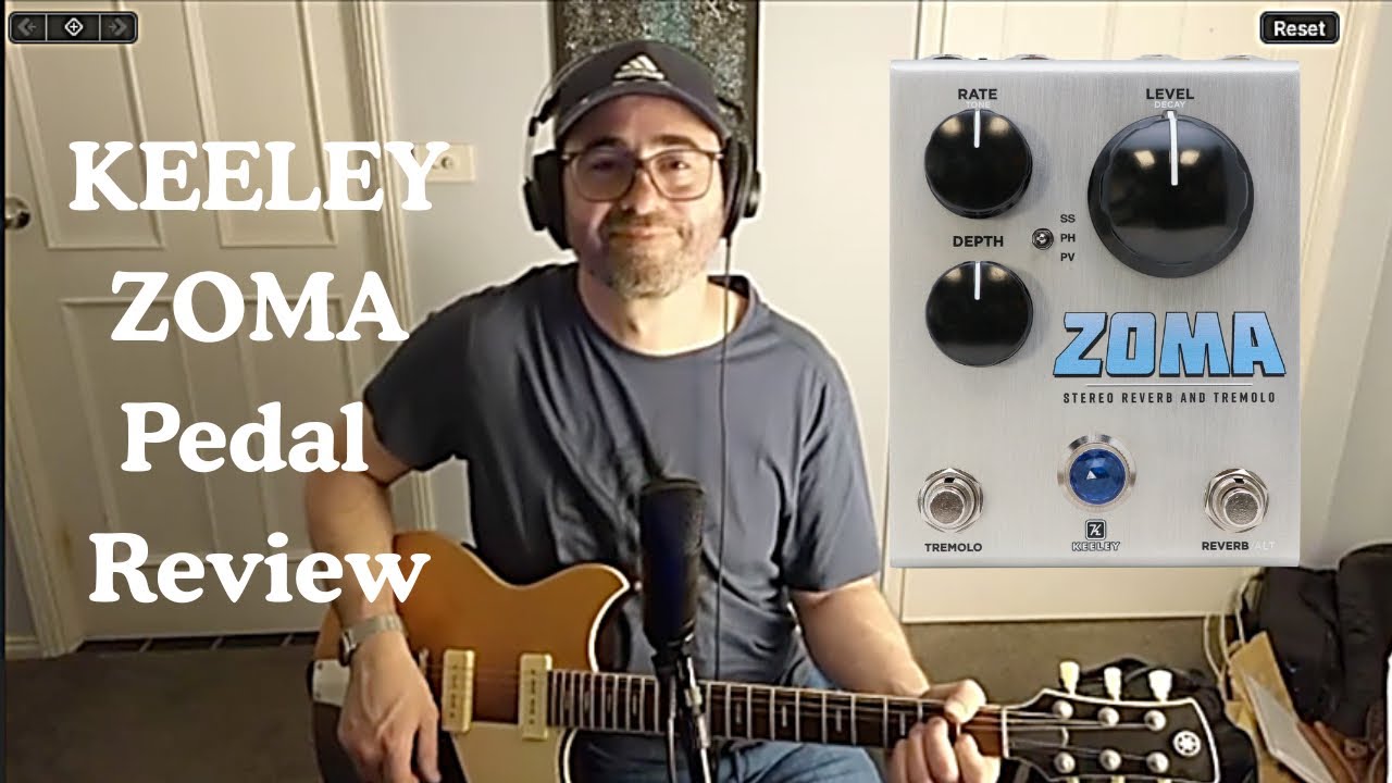 Keeley ZOMA Stereo Reverb, Tremolo & Vibrato Demo with John