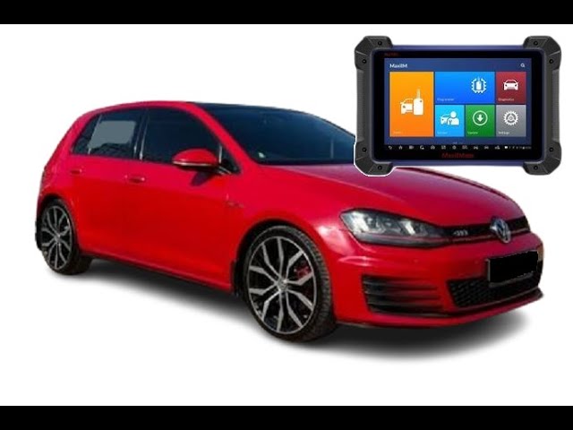 Golf 7 GTI 2016 add MQB smart key fob by autel Im608. - YouTube