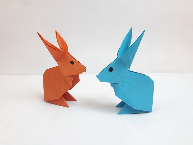 How to make a paper Rabbit? - YouTube