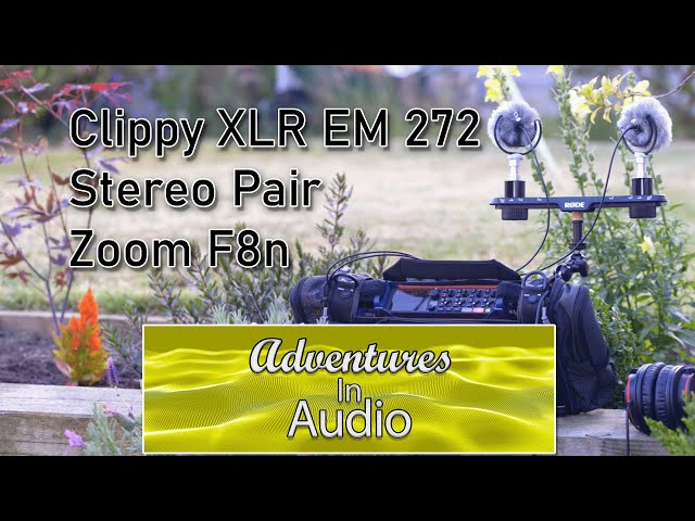 Easy Field Recording with Clippy XLR EM272, Stereo Pair. - YouTube