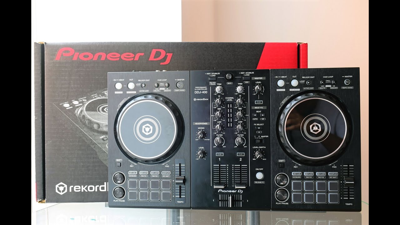 PIONEER DJ DDJ-400 & HDJ-X5 UNBOXING & REVIEW! - YouTube