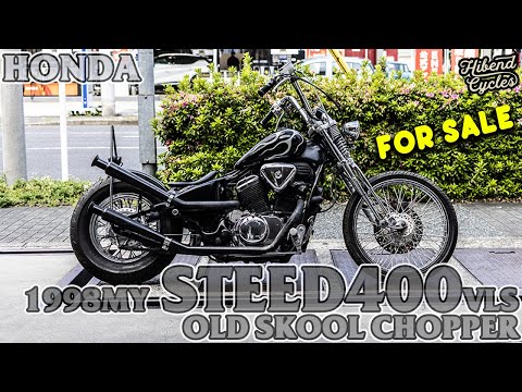 SOLD] 1998年スティード400 VLS 純正スプリンガーフォーク フロント21
