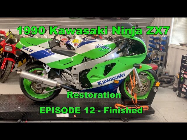 1990 Kawasaki Ninja ZX7 H2 - Restoration - Episode 12 - Finishing