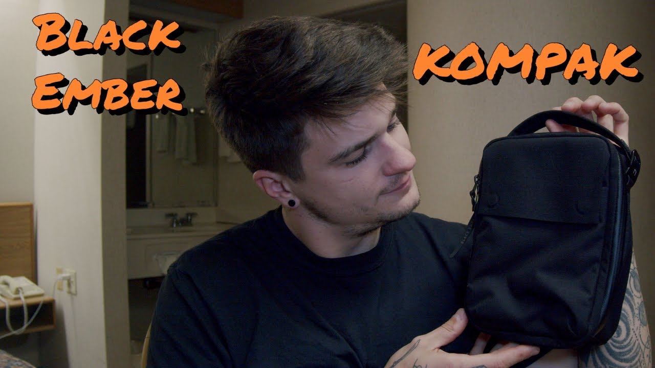 Black Ember KOMPAK Review! A great sling/tech pouch - YouTube
