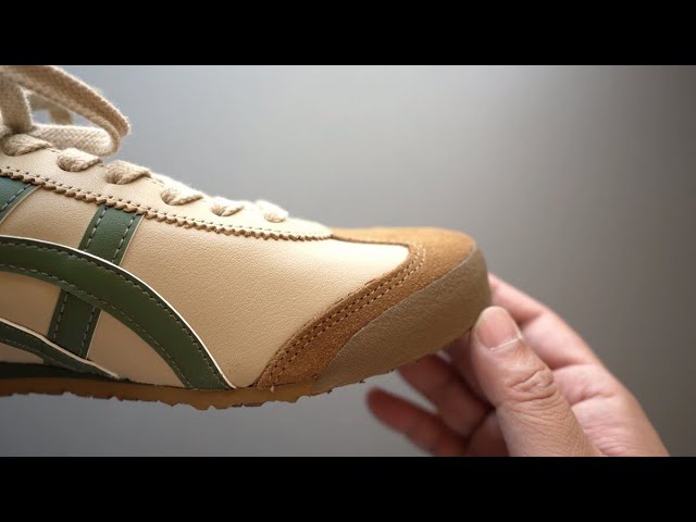 Onitsuka Tiger｜ MEXICO 66 BEIGE/GRASS GREEN｜ Unboxing & Review