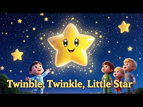 🌟 Twinkle Twinkle Little Star Lullaby 🌙 Baby Sleep Music