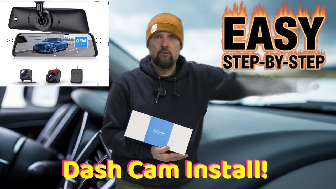 Auto-Vox T9 Pro Dash Cam Setup - Unboxing & Install - YouTube