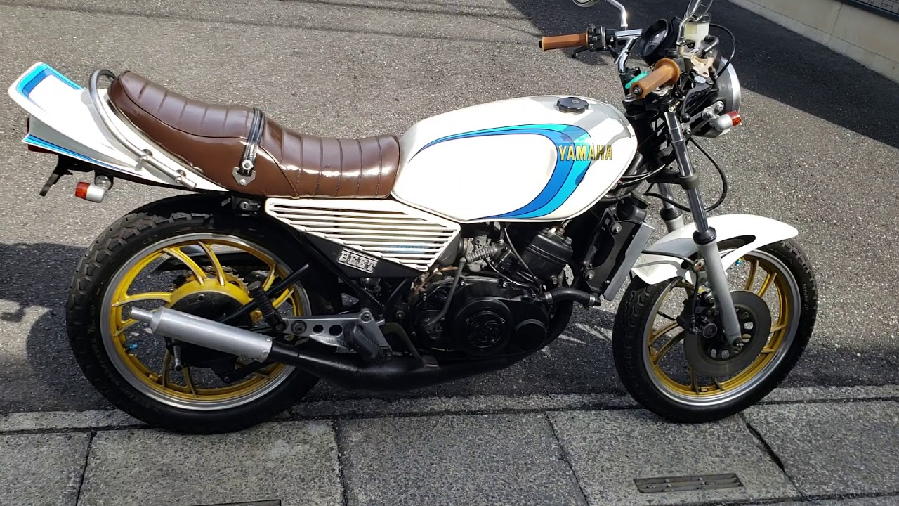 YAMAHA RZ250 当時物 イノウエチャンバー カスタム車両 - YouTube