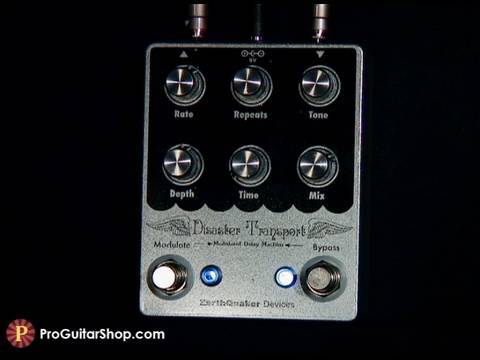 Earthquaker Devices Disaster Transport Delay - YouTube