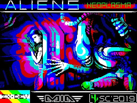Aliens Neoplasma Review for the Sinclair ZX Spectrum by John Gage