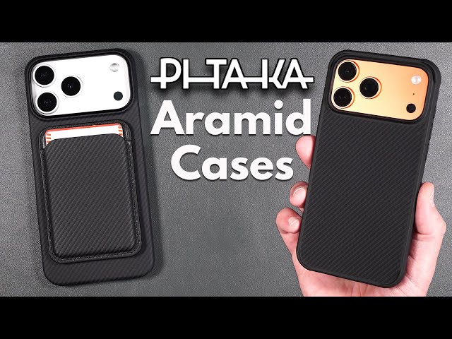 iPhone 17 Pro Max Pitaka Ultra Slim & Aramid ProGuard Cases - YouTube