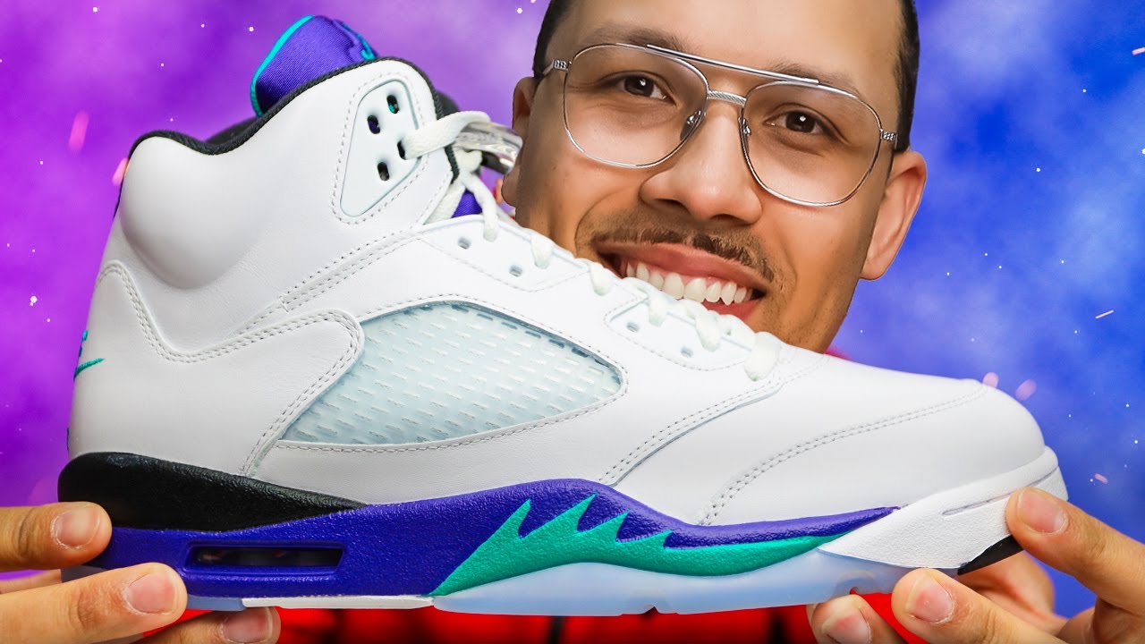 Air Jordan 5 OG Grape 2025 - YouTube
