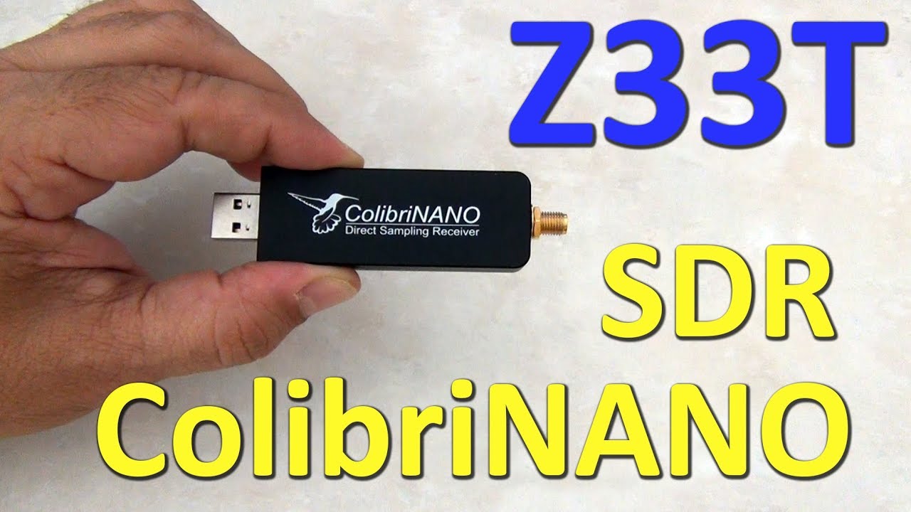 ColibriNANO SDR-Receiver REVIEW - YouTube