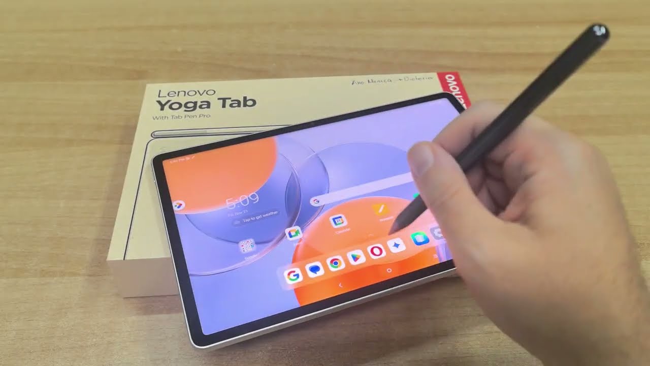 Lenovo Yoga Tab with TAB Pen Pro Hands-On Review (Greek) - YouTube