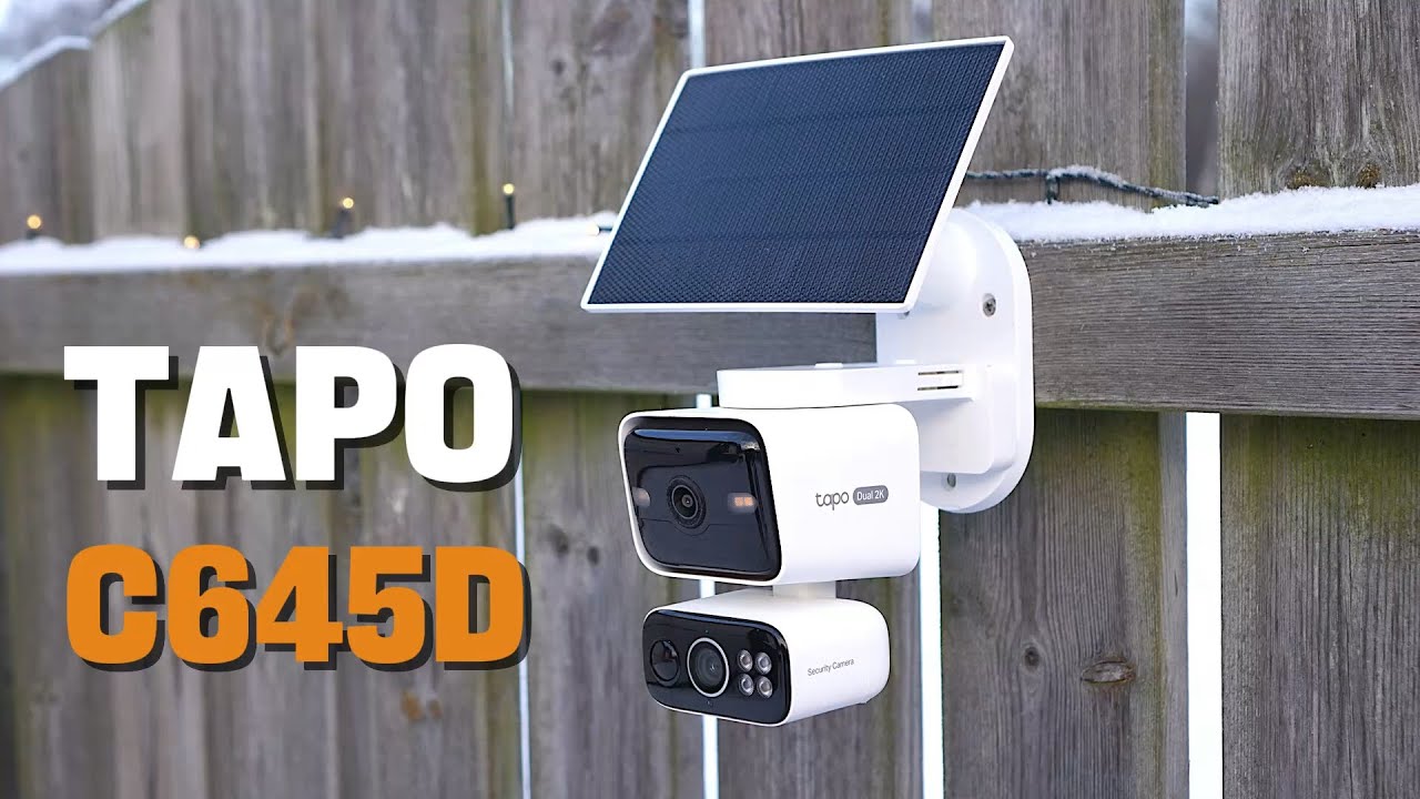 Tp-link Tapo C645D Kit Dual-Lens Security Camera Review - YouTube