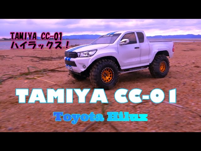 タミヤCC-01ハイラックス！ボディ載せました。😊👍 Tamiya CC-01