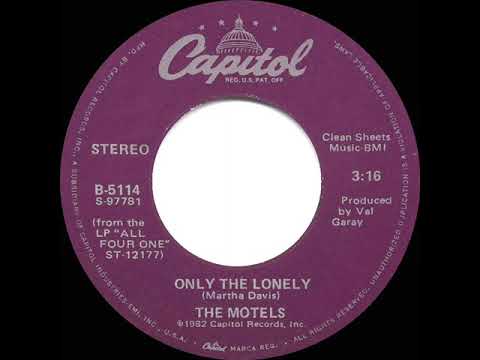1982 HITS ARCHIVE: Only The Lonely - Motels (stereo 45) - YouTube