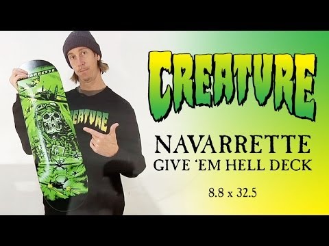 Creature Give 'Em Hell Navarrette Deck - YouTube