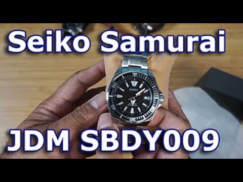Seiko Samurai SRPB51J1/SBDY009 - YouTube