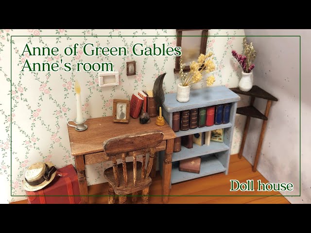 ミニチュアDIY】 Miniature Anne's room 【Anne of Green Gables
