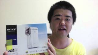 開梱ドボン 防水ハンディカム HDR-GW77V Waterproof SONY Handycam