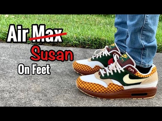 Air Max 1 Susan on Feet - YouTube