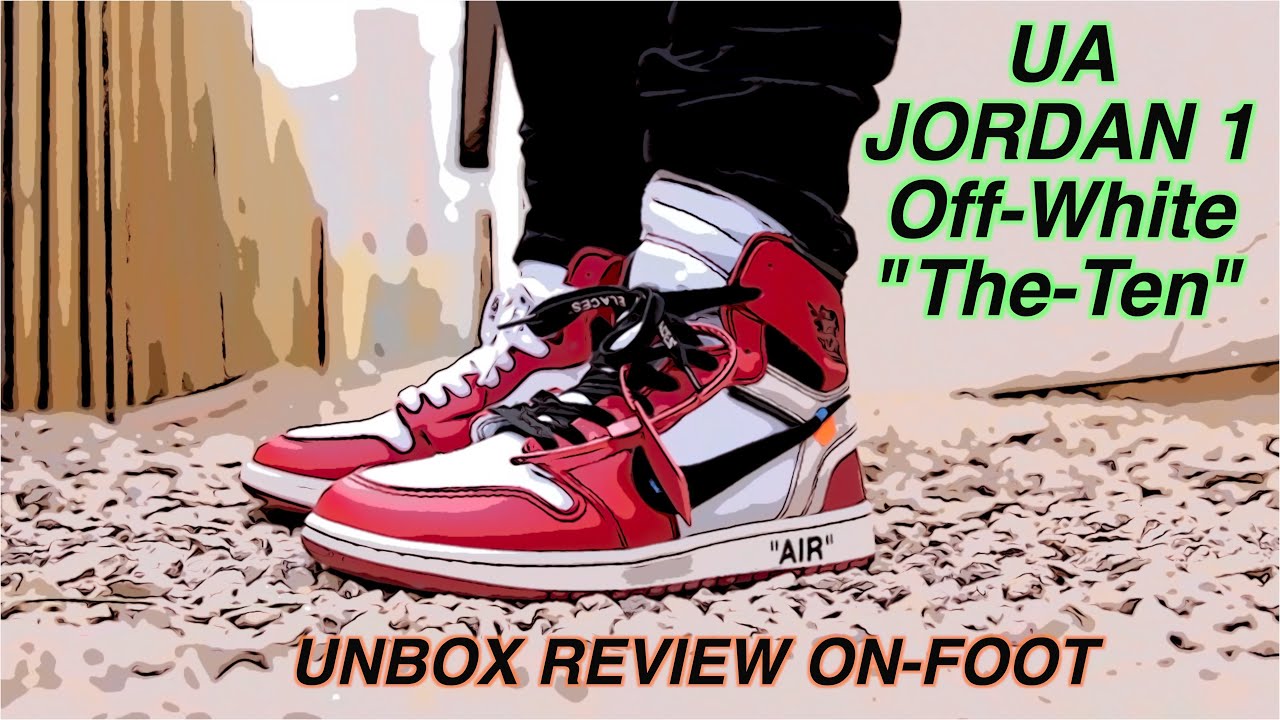 Air Jordan 1 Off White Chicago 