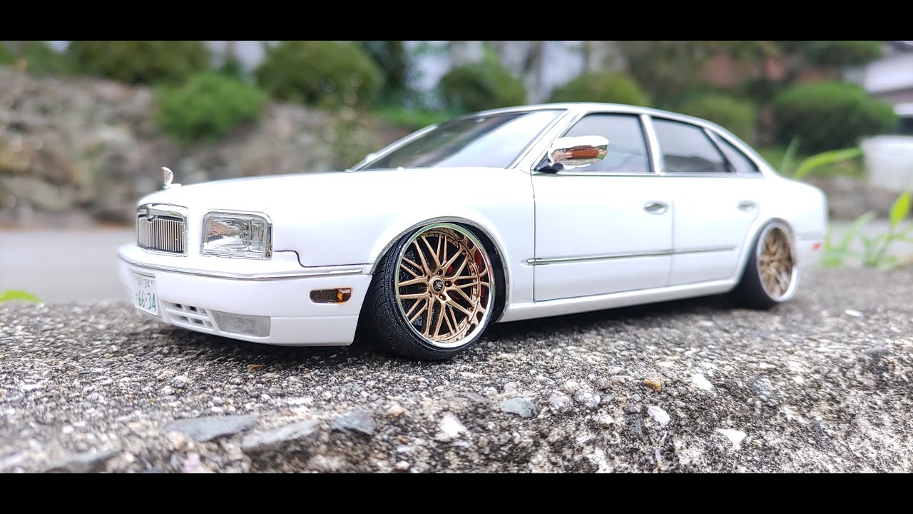 アオシマ プラモデル 1/24 ニッサン G50プレジデントJS/インフィニティ