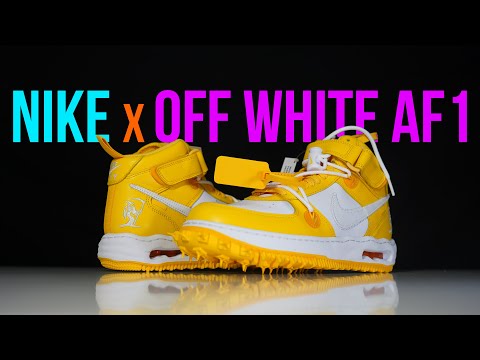NIKE x OFF WHITE AF1 | Unboxing, review & on feet - YouTube