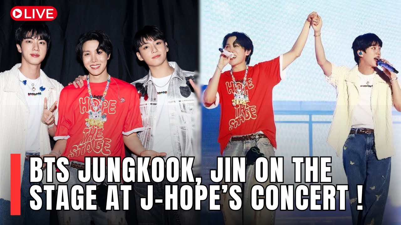 JUNGKOOK & JIN SURPRISE at J-HOPE's Concert! 😭 BTS Festa 2025