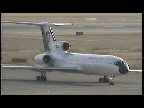 ウズベキスタン航空 UZBEKISTAN ツポレフ Tu-154M 1/200