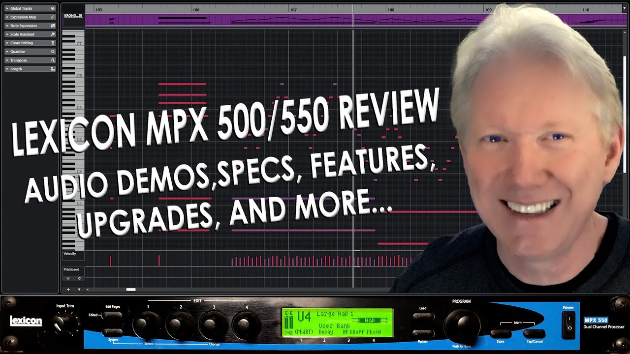 Lexicon MPX-550 - YouTube