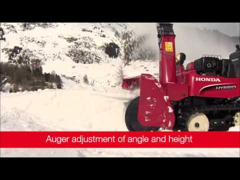 Honda HSM1590i - YouTube