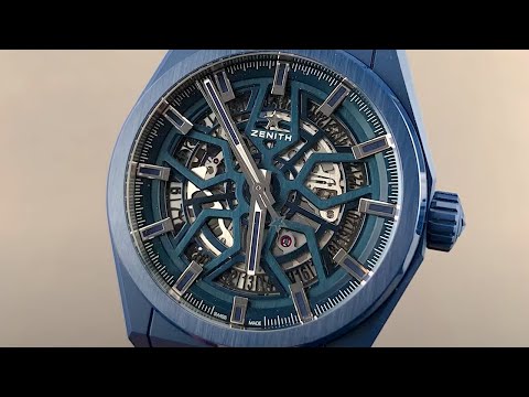 Zenith Defy Classic Blue Ceramic 49.9003.670/51.R793 Zenith Watch