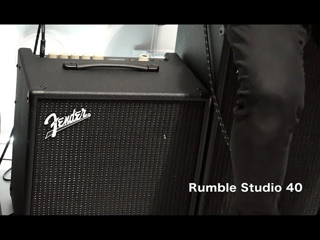 NAMM2018】 Fender Rumble Studio 40 Special Demo スペシャル