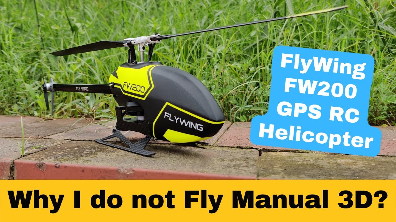 FWー200 GPS内蔵ヘリコプター 背面安定 FWー200 GPS内蔵ヘリコプター