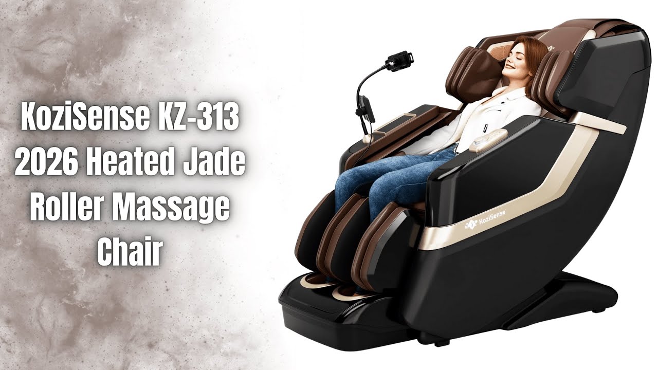 KoziSense KZ-313 Review | Heated Jade Roller Zero Gravity Massage