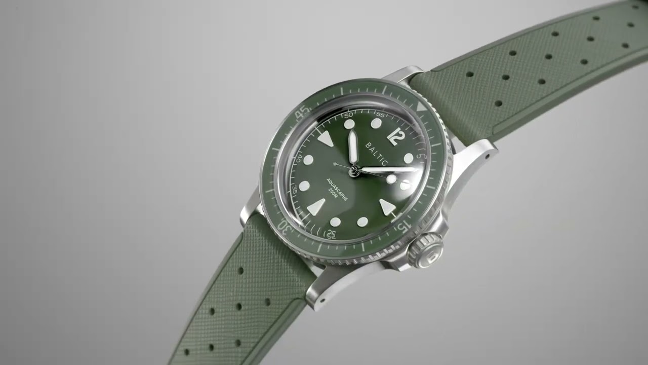 BALTIC / バルチック アクアスケープ Aquascaphe MK2 Green 37mm