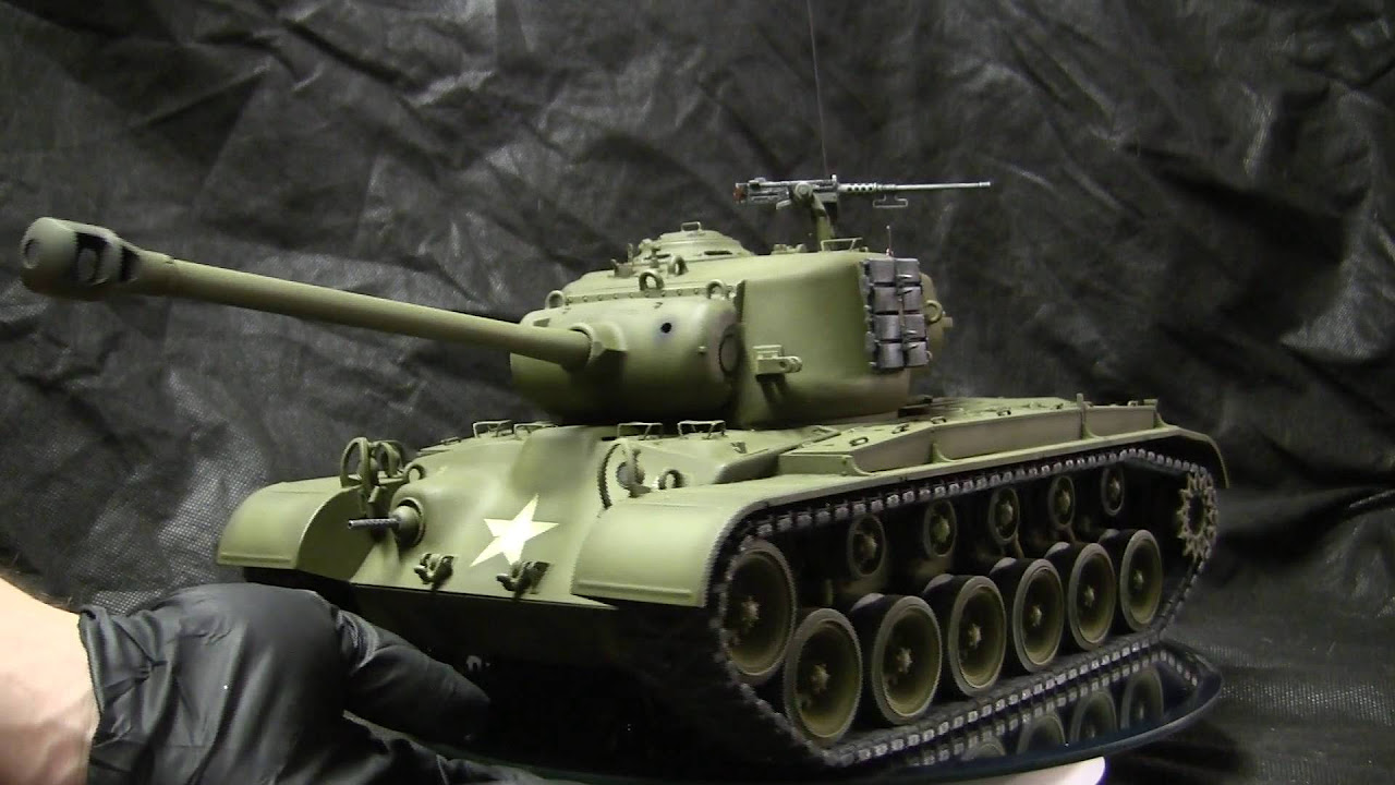 1/16th scale RC Tamiya M26 Pershing commission build showcase