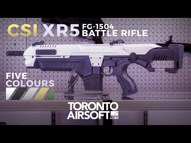 CSI XR5 Airsoft Rifle in depth review - TorontoAirsoft.com - YouTube