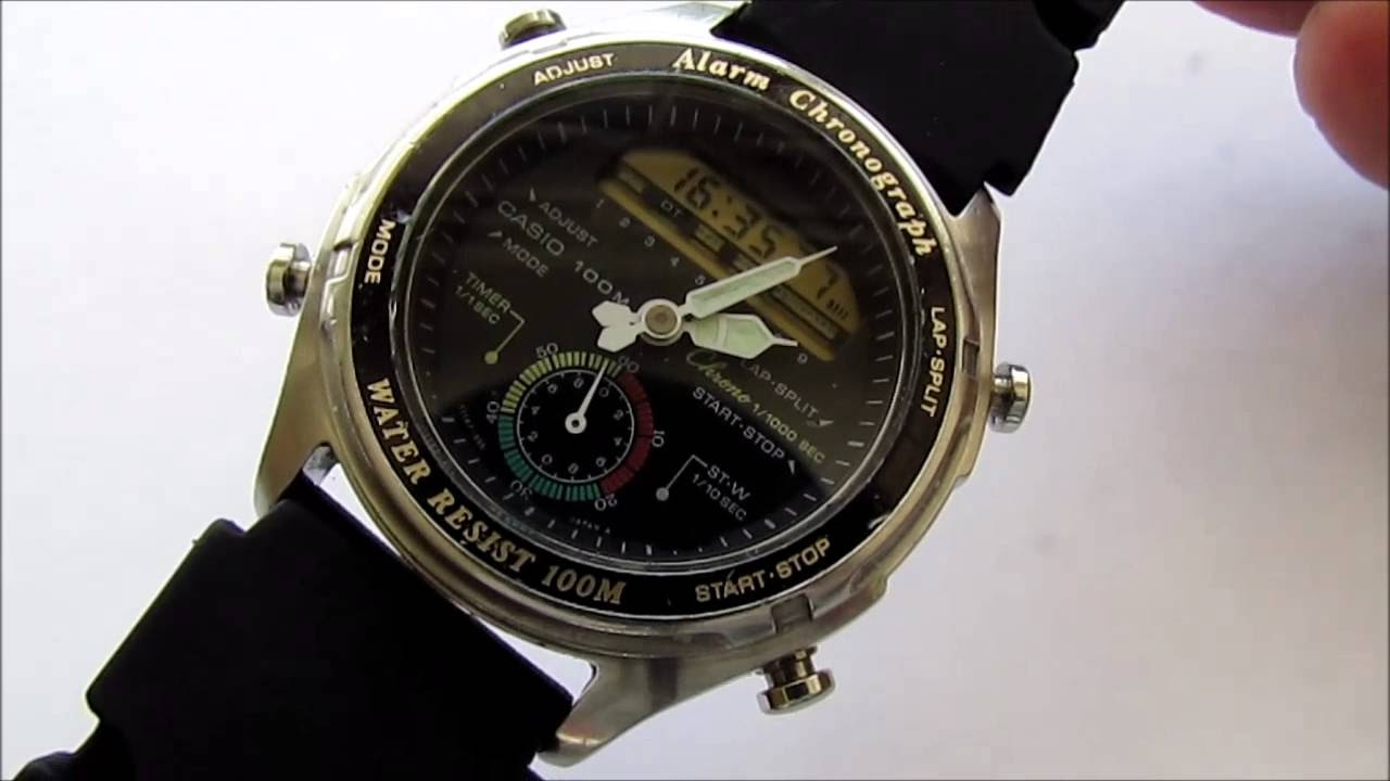 Casio aw 600 wristwatch - YouTube
