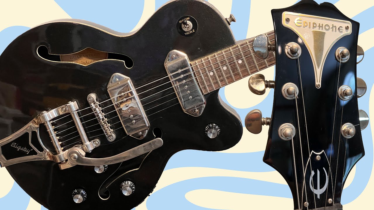 Product Spotlight - Epiphone Wildkat Hollowbody with Bigsby - YouTube