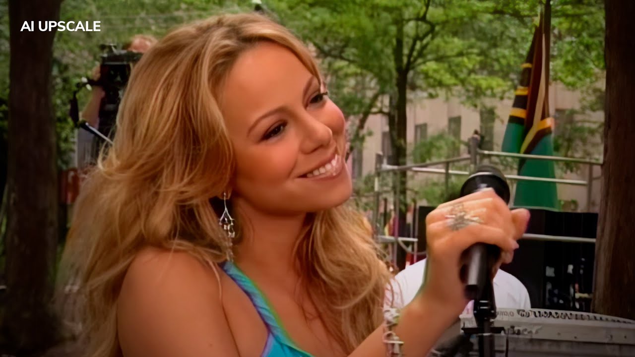 AI Upscale 60 fps] Mariah Carey - Bringin' On The Heartbreak (Live