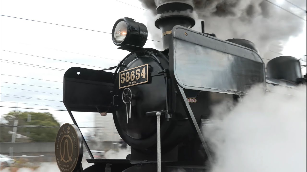 8620-type steam locomotive setup and installation of interior
