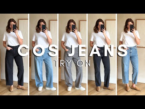 COS Jeans Try On | Denim Review - YouTube