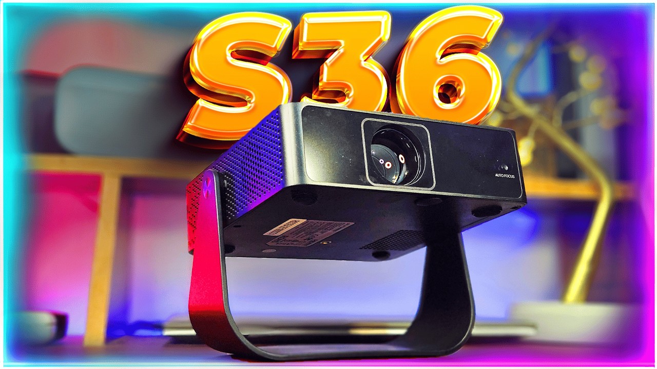 ULTRA Portable Smart Projector 👑 Putrims S36 • Unboxing & Review