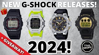 BRAND NEW G-SHOCK RELEASES! | WHAT'S NEW? + GIVEAWAY! 🎉 - YouTube