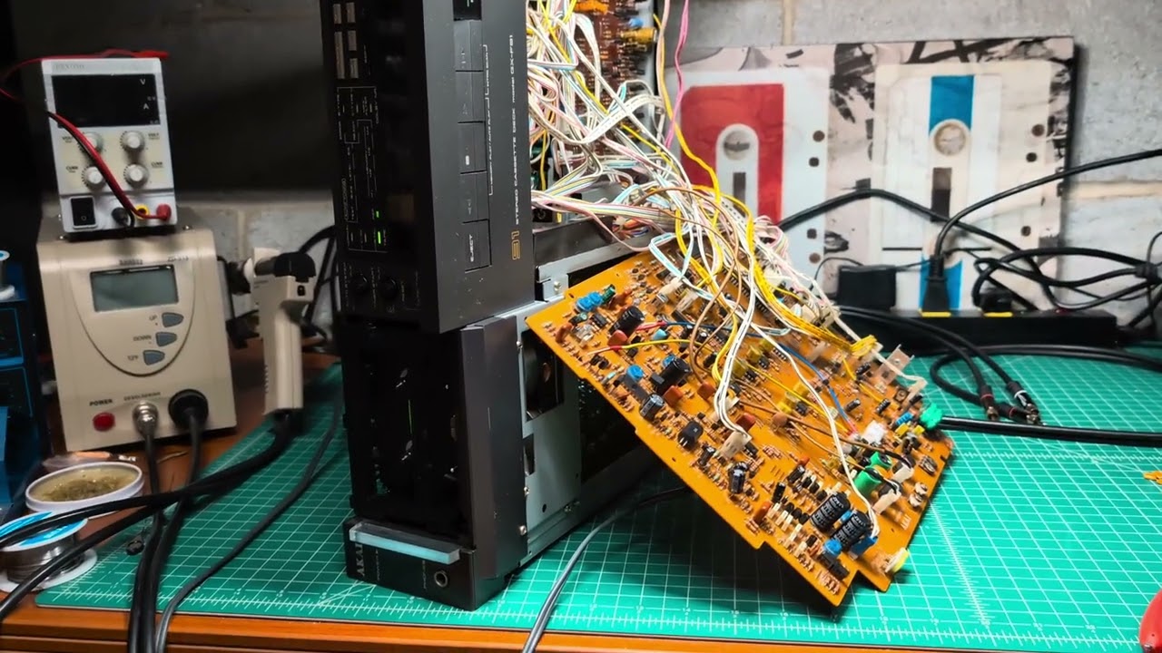 Akai GX-F91 Restoration Part 4: New Challenges - YouTube