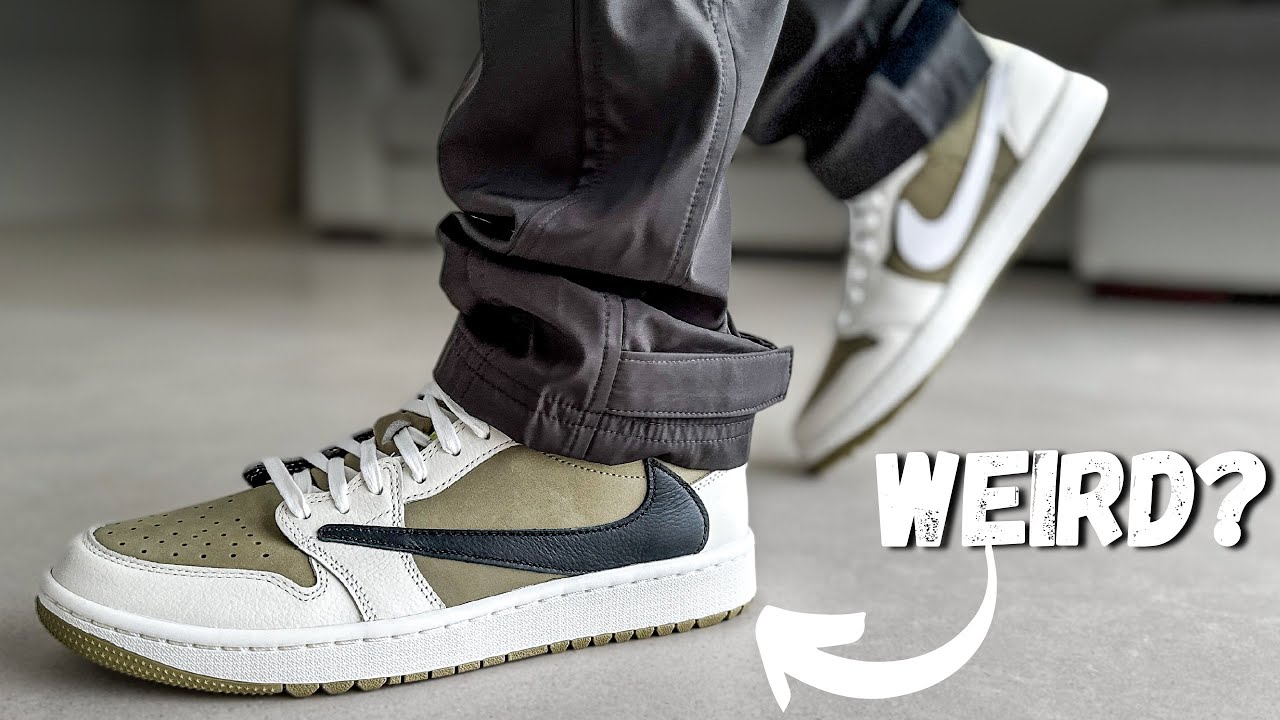 Why YOU Can't Wear These! Travis Scott x Jordan 1 Golf Review & On