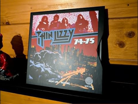 Thin Lizzy - 74-75 - Night Life / Fighting Box Set - Unboxing